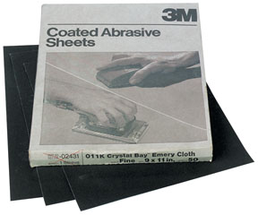 Picture of 3M Company  3M-2432 Emery Cloth Sheet  Medium - 9 x 11 in.