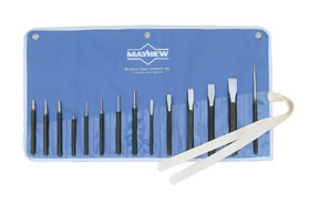 Picture of Mayhew Tools  MAY-61044 Punch &amp; Chisel Kit - 14 Pieces