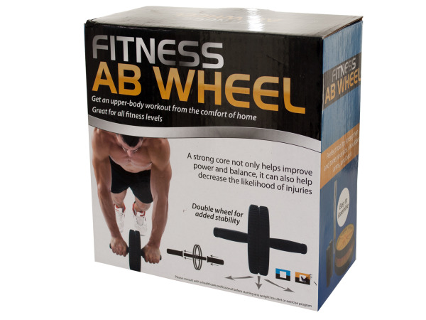 Picture of Bulk Buys OD402-3 Fitness Ab Wheel -Pack of 3