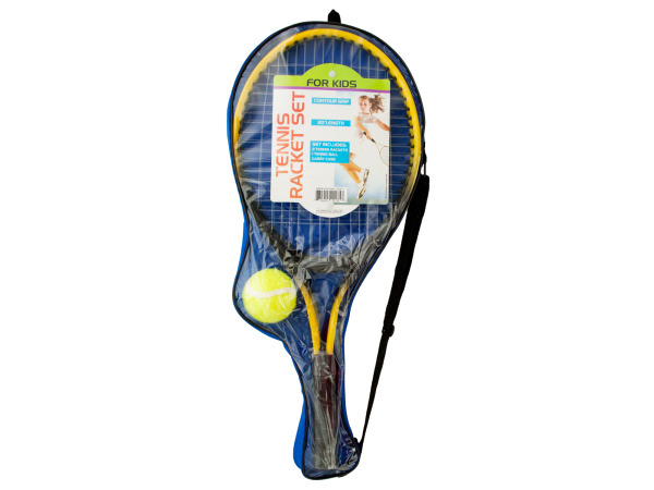 Picture of Bulk Buys OD917-2 Kids Tennis Racket Set With Ball -Pack of 2