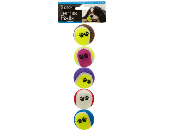 Picture of Bulk Buys OD934-16 Medium Size Dog Tennis Balls Set -Pack of 16