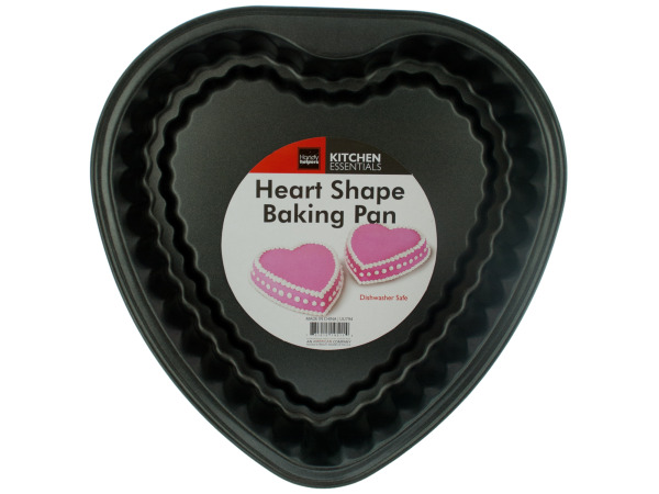 Picture of Bulk Buys UU794-12 Heart Shape Baking Pan -Pack of 12
