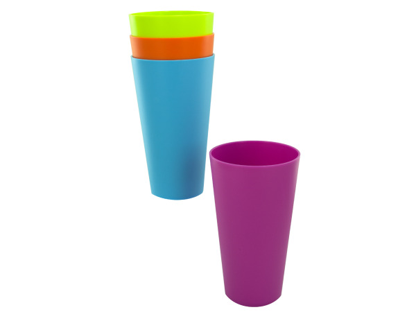 Picture of Bulk Buys GC762-24 Plastic Tumblers- 32 oz. -Pack of 24