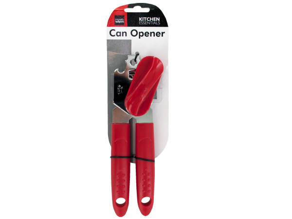 Picture of Bulk Buys OC628-12 Heavy Duty Textured Grip Can Opener -Pack of 12