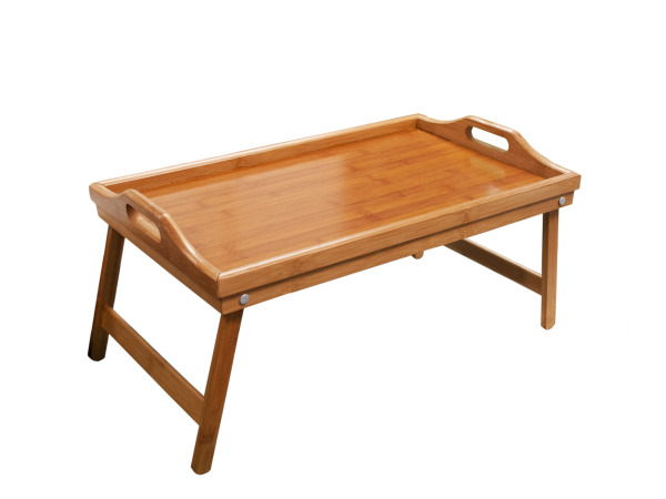 Picture of Bulk Buys OD992-1 Bamboo Bed Tray With Folding Legs