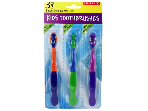 Picture of Bulk Buys GM742-72 Kids Toothbrush Set -Pack of 72