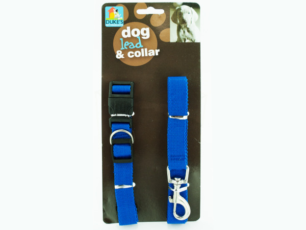 Picture of Bulk Buys DI234-16 Dog Collar and Lead Set -Pack of 16