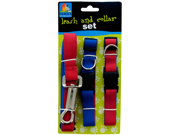Picture of Bulk Buys DI532-24 Leash and Collars Set -Pack of 24