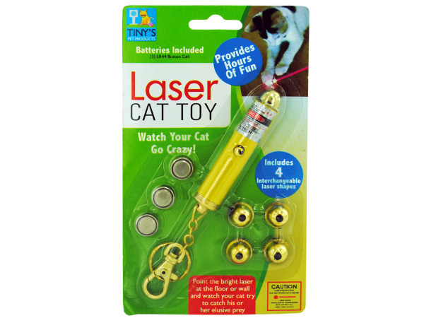 Picture of Bulk Buys DI258-20 Laser Light Key Chain Toy For Cats -Pack of 20
