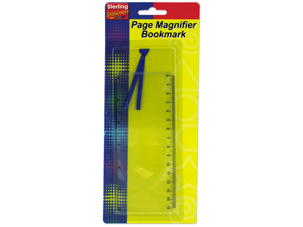 Picture of Bulk Buys GM702-72 Page Magnifying Bookmark -Pack of 72