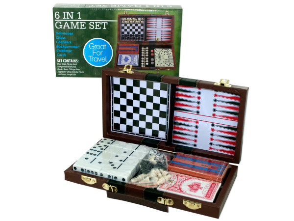 Picture of Bulk Buys OB918-1 6 In 1 Game Set