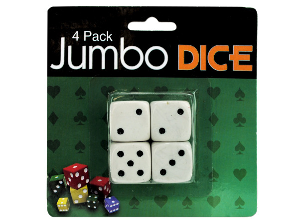 Picture of Bulk Buys GV205-96 Jumbo Dice -Pack of 96