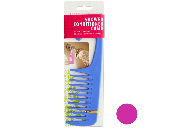 Picture of Bulk Buys BI525-24 Shower Conditioner Comb With Hook -Pack of 24