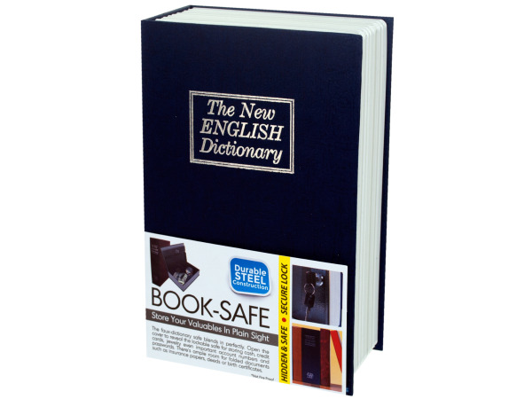 Picture of Bulk Buys OC557-3 Hidden Dictionary Book Safe -Pack of 3