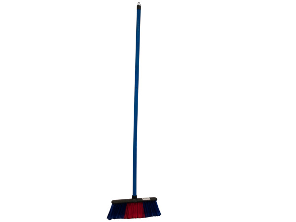 Picture of Bulk Buys OD468-24 Broom With Colored Bristles and Handle -Pack of 24