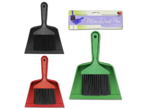 Picture of Bulk Buys HS017-48 Mini Brush and Dust Pan Set -Pack of 48