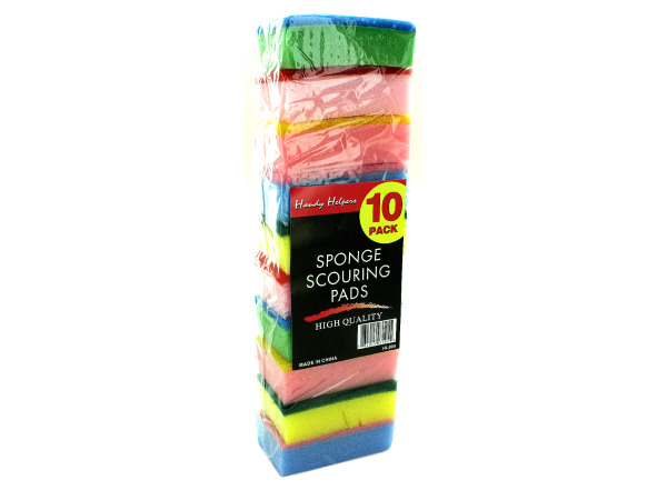 Picture of Bulk Buys HL005-48 Sponge Scouring Pads -Pack of 48