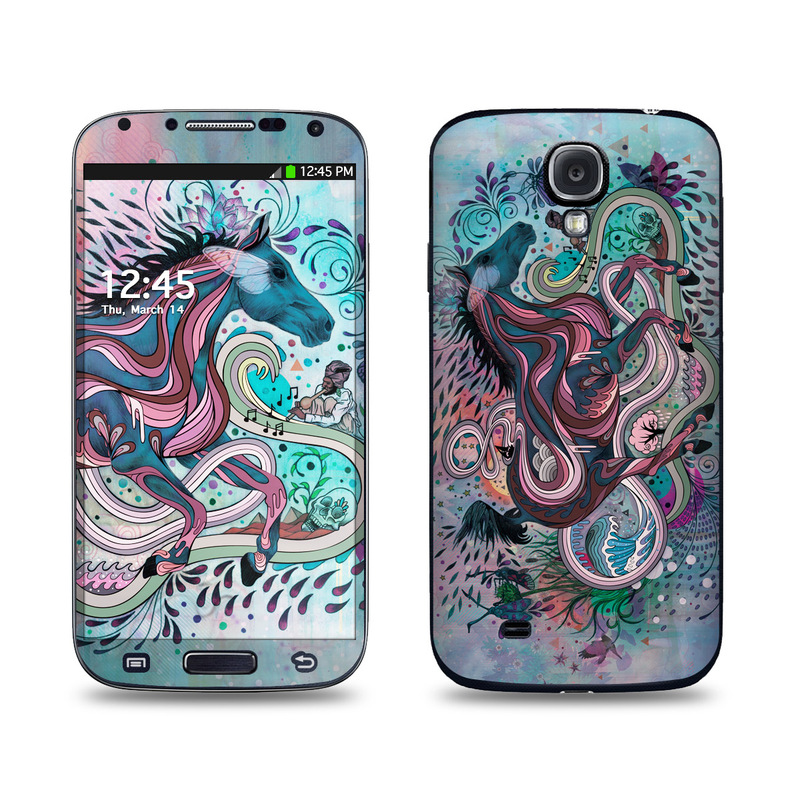 SGS4-POETRYIM Samsung Galaxy S4 Skin - Poetry in Motion -  DecalGirl