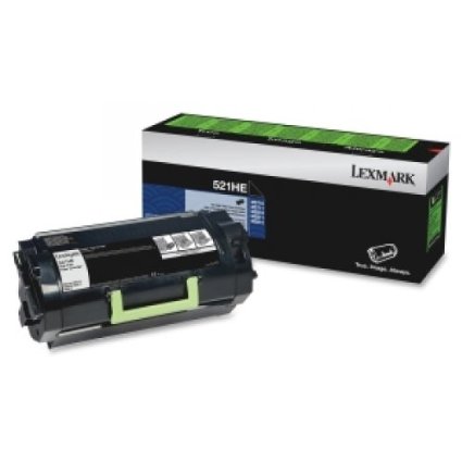 Picture of Lexmark 52D1H0E High Yield Toner Cartridge - 25000 Pages
