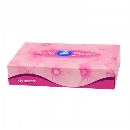 Dynarex Facial Tissues - 5.7" x 7" (8000/Case)