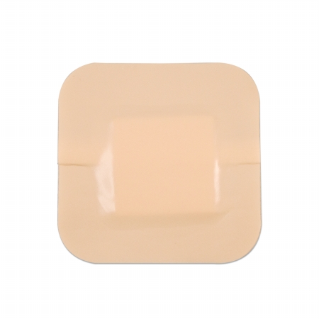 Dynarex DynaLevin Waterproof Adhesive Bordered Foam Dressing (120/Case) - 4" x 4"