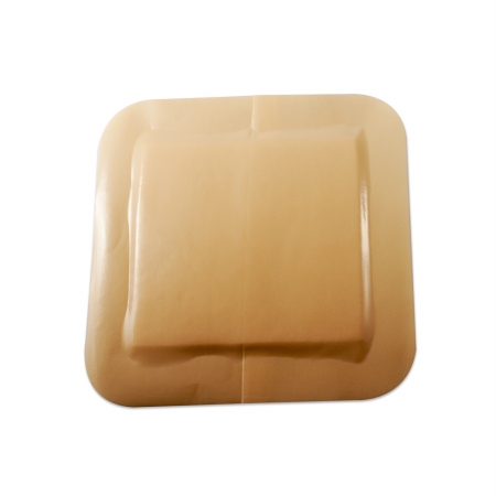 Dynarex DynaLevin Waterproof Adhesive Bordered Foam Dressing (120/Case) - 6" x 6"