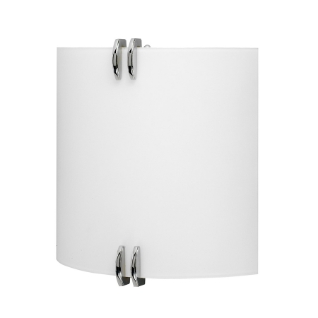 Efficient Lighting Interior Wall Sconce, White Glass