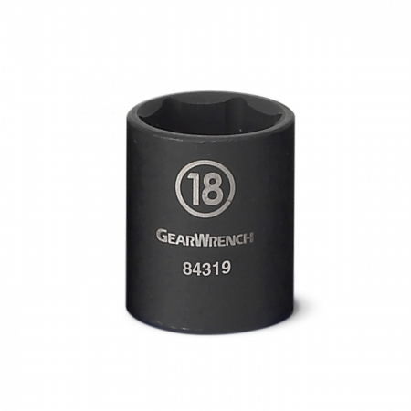 KD84312N 6 -Point 0.38 in. Drive Impact Socket - 11 mm. Fastener