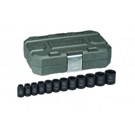 Impact Socket Set SAE 0.5 in. Drive