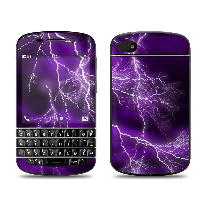 Picture of DecalGirl BQ10-APOC-PRP BlackBerry Q10 Skin - Apocalypse Violet