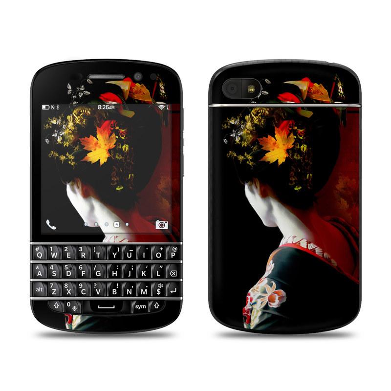 Picture of DecalGirl BQ10-AUTUMN BlackBerry Q10 Skin - Autumn
