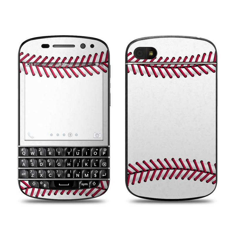 Picture of DecalGirl BQ10-BASEBALL BlackBerry Q10 Skin - Baseball