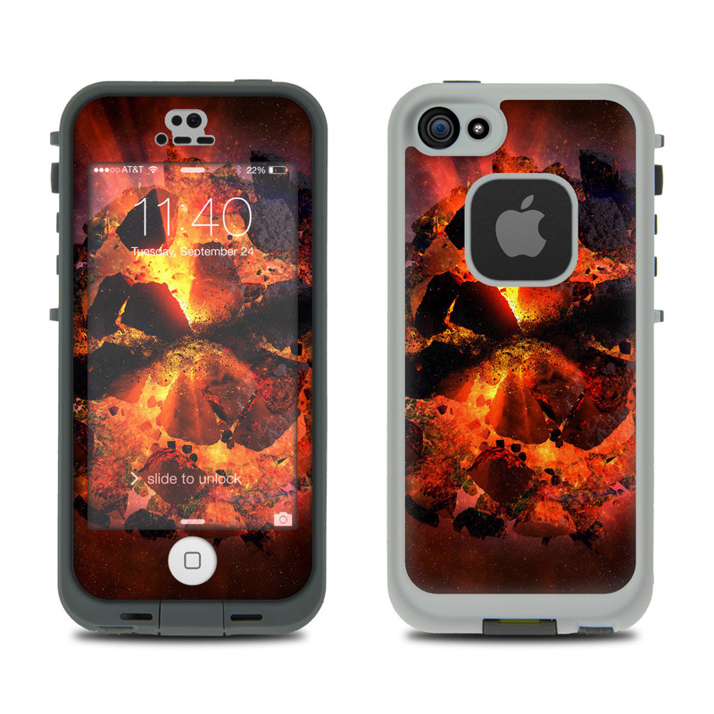 LCF5-AFTERMATH LifeProof Fre 5S Case Skin - Aftermath -  DecalGirl