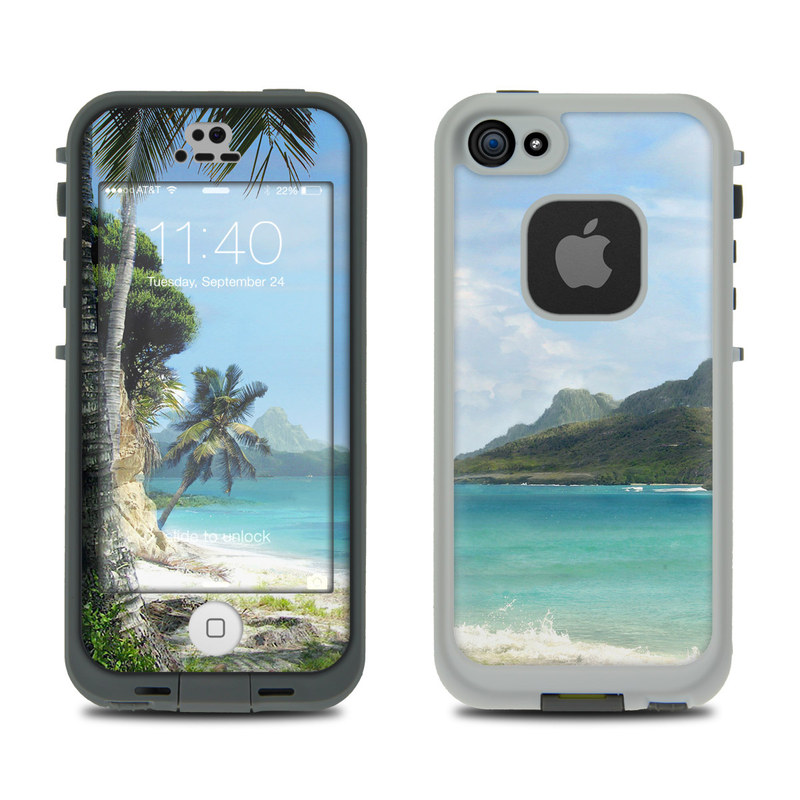 LCF5-ELPARADISO LifeProof Fre 5S Case Skin - El Paradiso -  DecalGirl