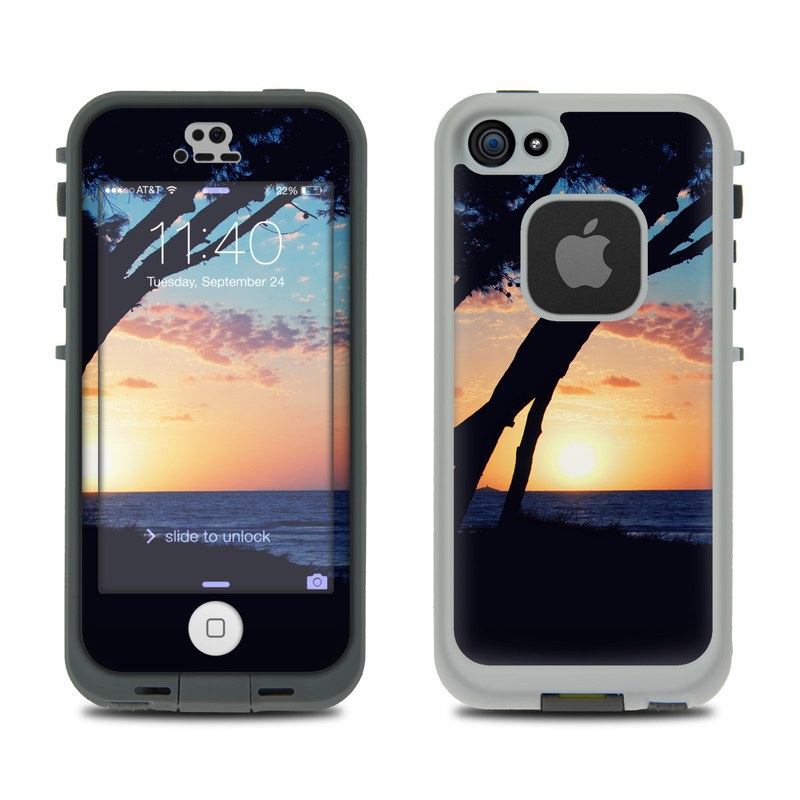 LCF5-MALSUN LifeProof Fre 5S Case Skin - Mallorca Sunrise -  DecalGirl