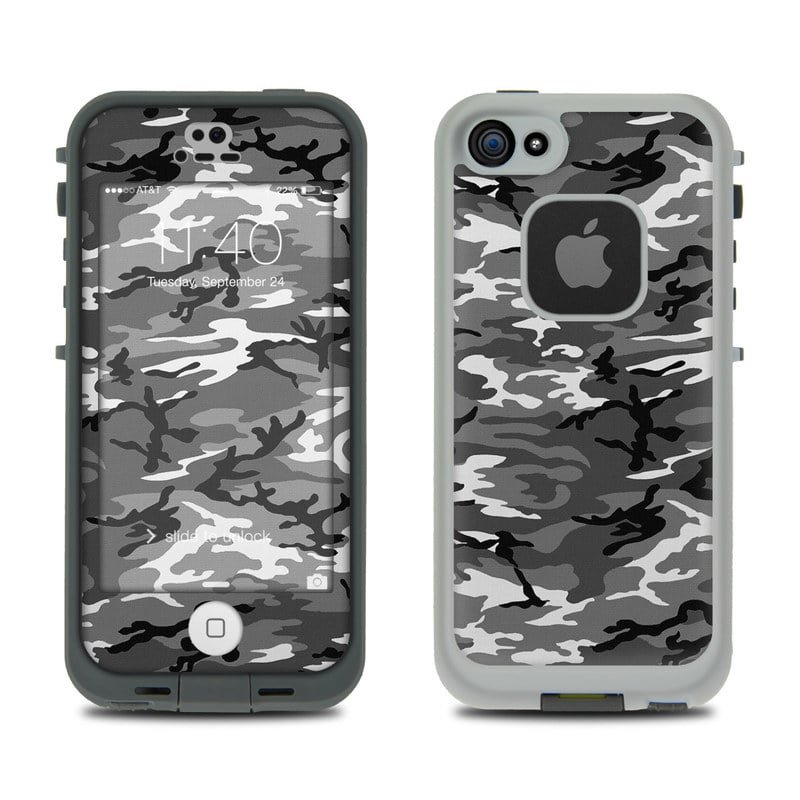 LCF5-UCAMO LifeProof Fre 5S Case Skin - Urban Camo -  DecalGirl