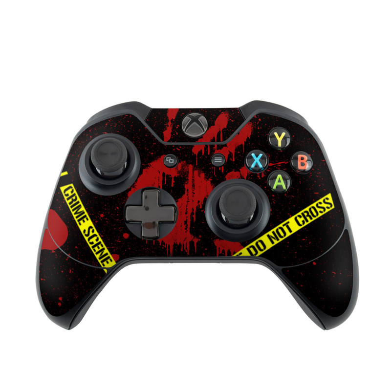 XBOC-CRIME Microsoft Xbox One Controller Skin - Crime Scene -  DecalGirl