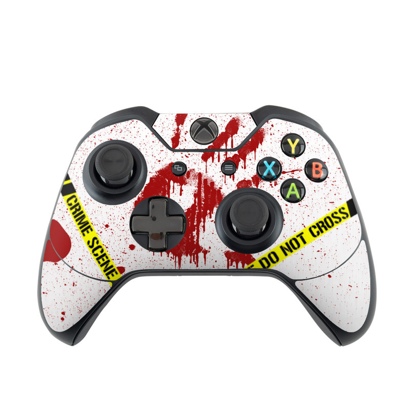 XBOC-CRIME-REV Microsoft Xbox One Controller Skin - Crime Scene Revisited -  DecalGirl