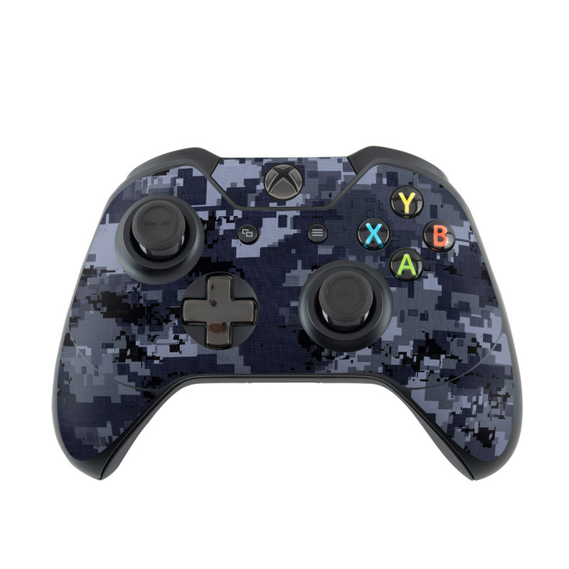 XBOC-DIGINCAMO Microsoft Xbox One Controller Skin - Digital Navy Camo -  DecalGirl