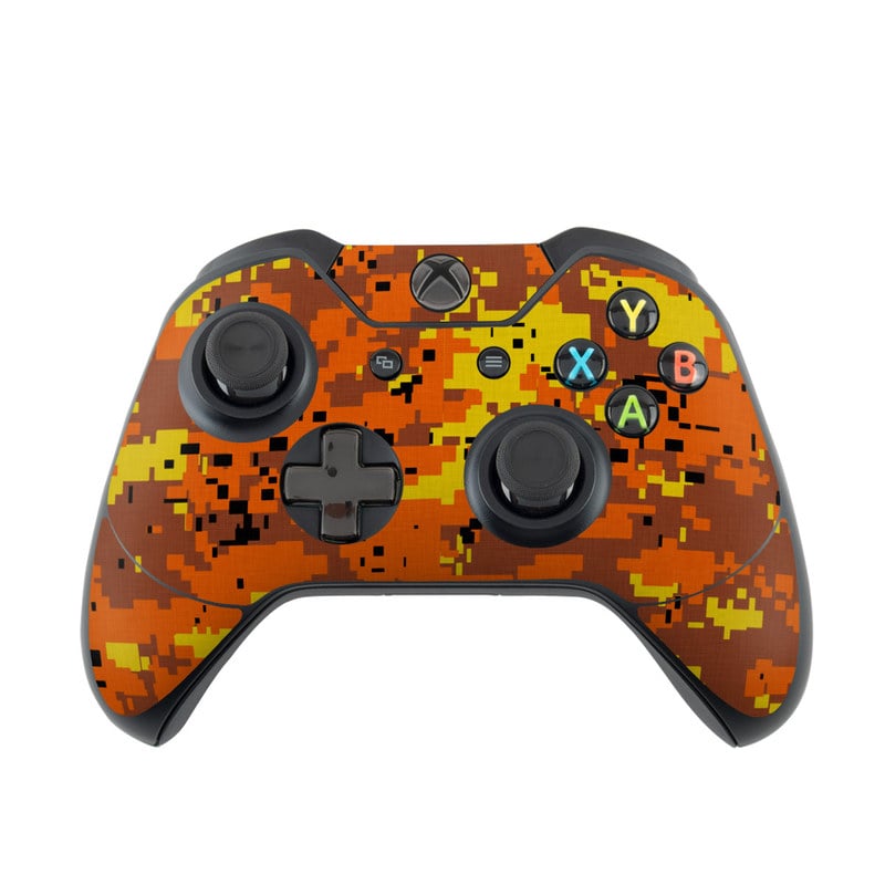 XBOC-DIGIOCAMO Microsoft Xbox One Controller Skin - Digital Orange Camo -  DecalGirl