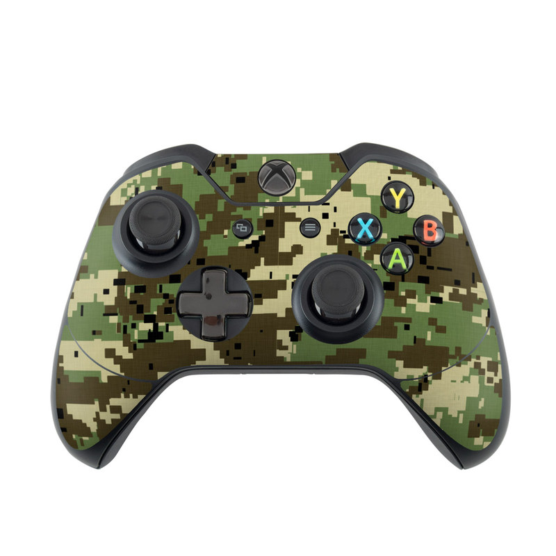 XBOC-DIGIWCAMO Microsoft Xbox One Controller Skin - Digital Woodland Camo -  DecalGirl