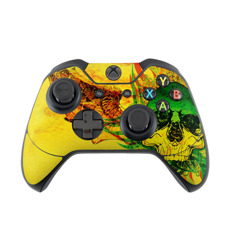 XBOC-HTSKULL Microsoft Xbox One Controller Skin - Hot Tribal Skull -  DecalGirl