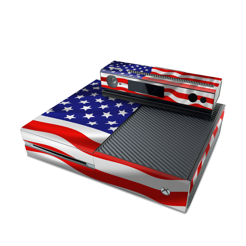 XBXO-FLAG-USA Microsoft Xbox One Skin - USA Flag -  DecalGirl