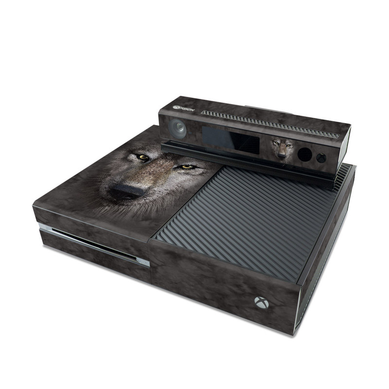 XBXO-GRY-WOLF Microsoft Xbox One Skin - Grey Wolf -  DecalGirl