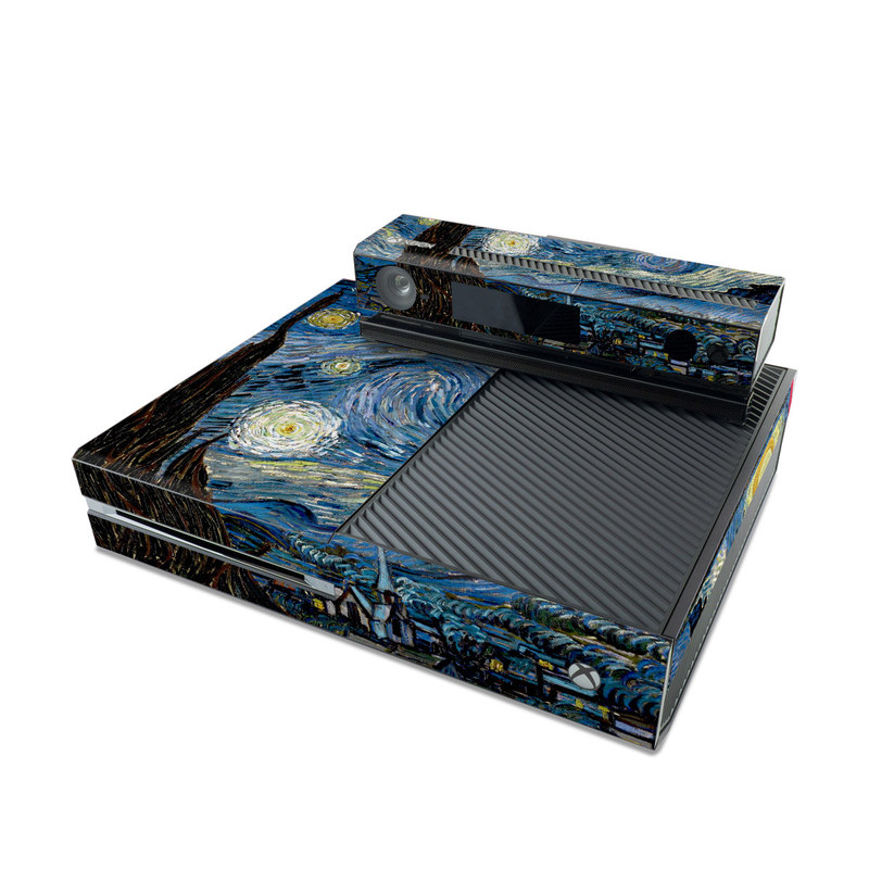 XBXO-VG-SNIGHT Microsoft Xbox One Skin - Starry Night -  DecalGirl