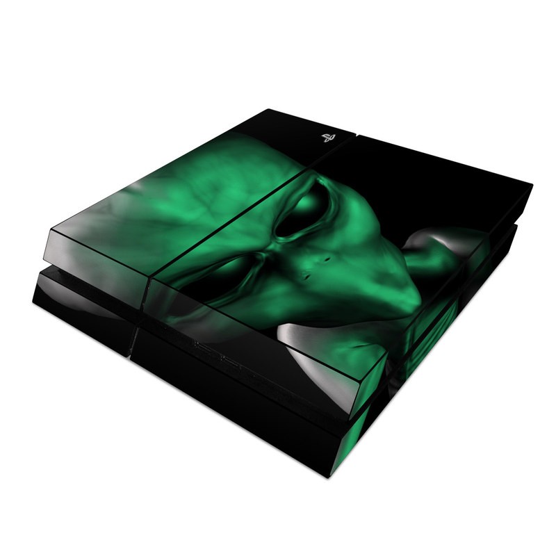 Picture of DecalGirl PS4-ABD-GRN Sony PS4 Skin - Abduction