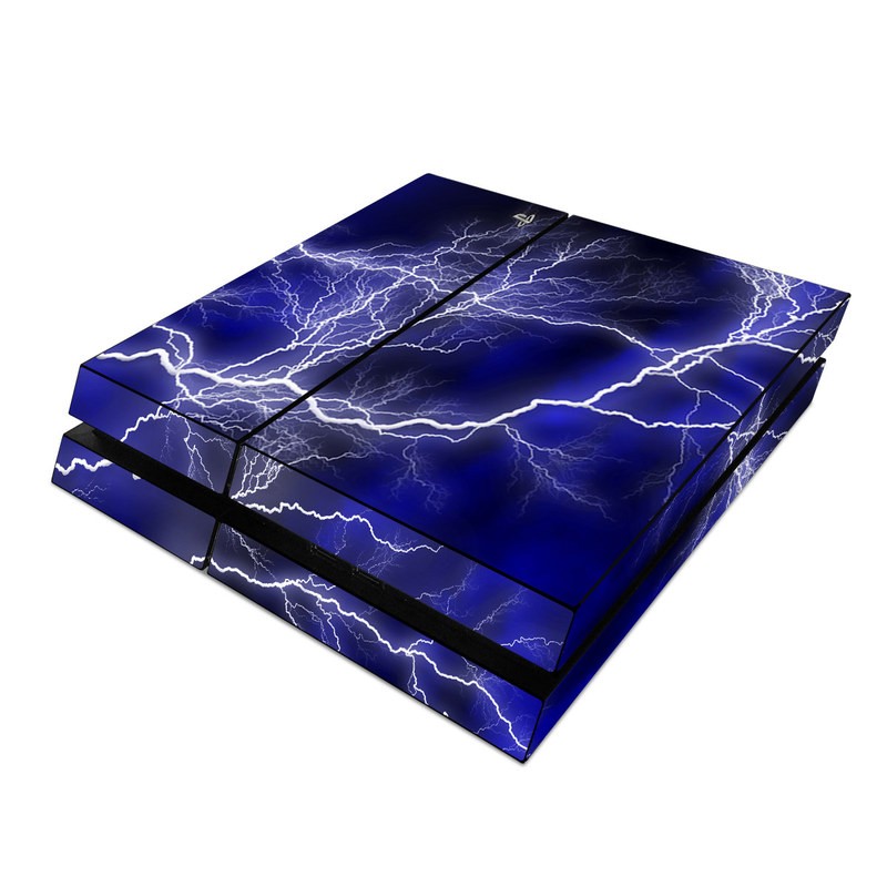 Picture of DecalGirl PS4-APOC-BLU Sony PS4 Skin - Apocalypse Blue