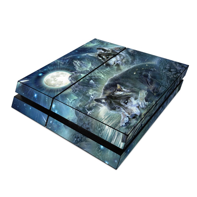 Picture of DecalGirl PS4-BARKMOON Sony PS4 Skin - Bark At The Moon