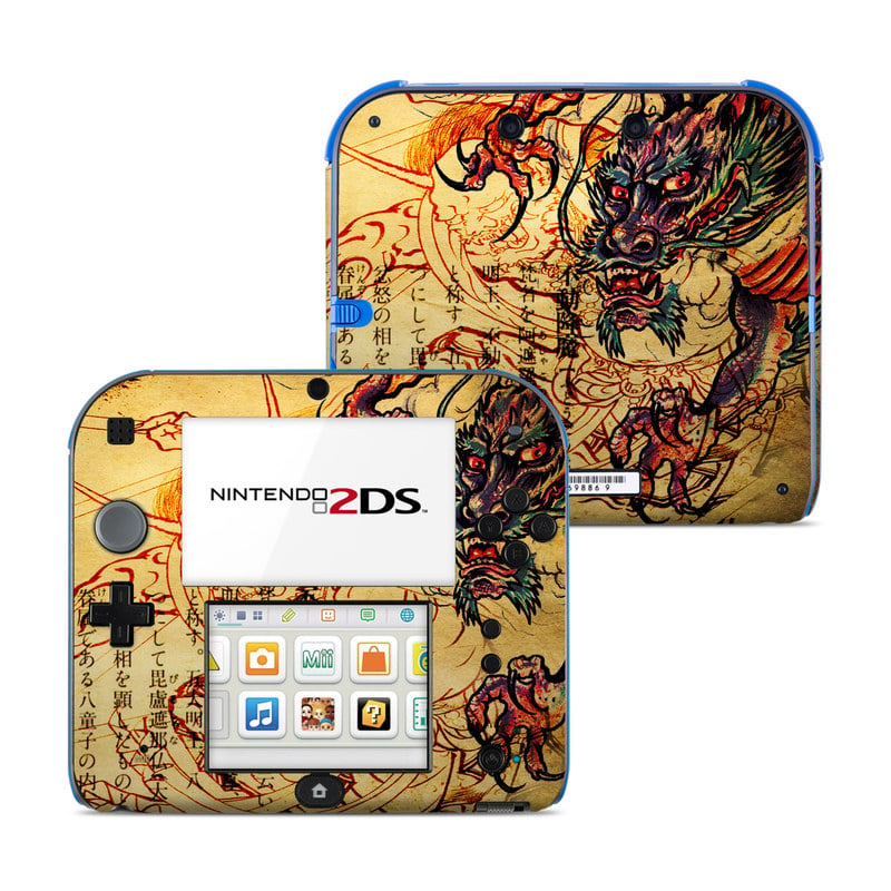 N2DS-DRGNLGND Nintendo 2DS Skin - Dragon Legend -  DecalGirl