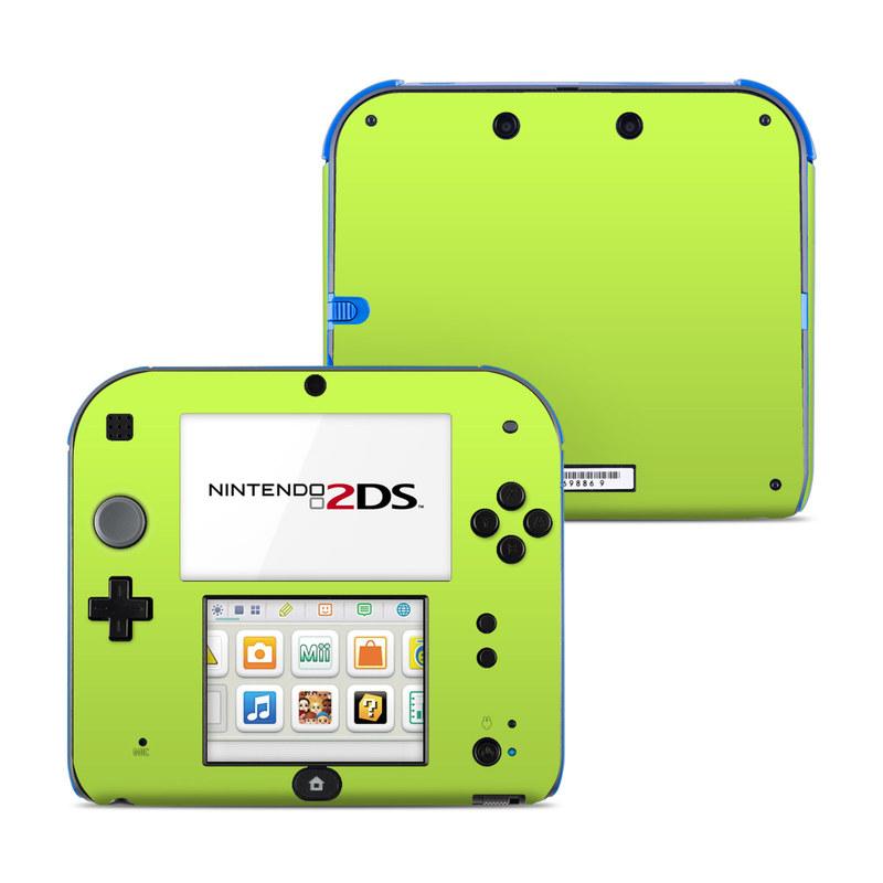 N2DS-SS-LIM Nintendo 2DS Skin - Solid State Lime -  DecalGirl